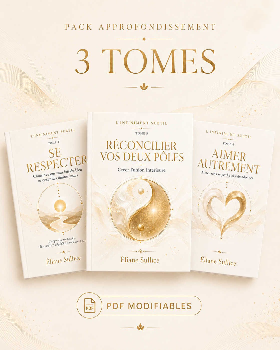 Pack approfondissement PDF Collection l'infiniment subtil des Éditions Éliane Sullice