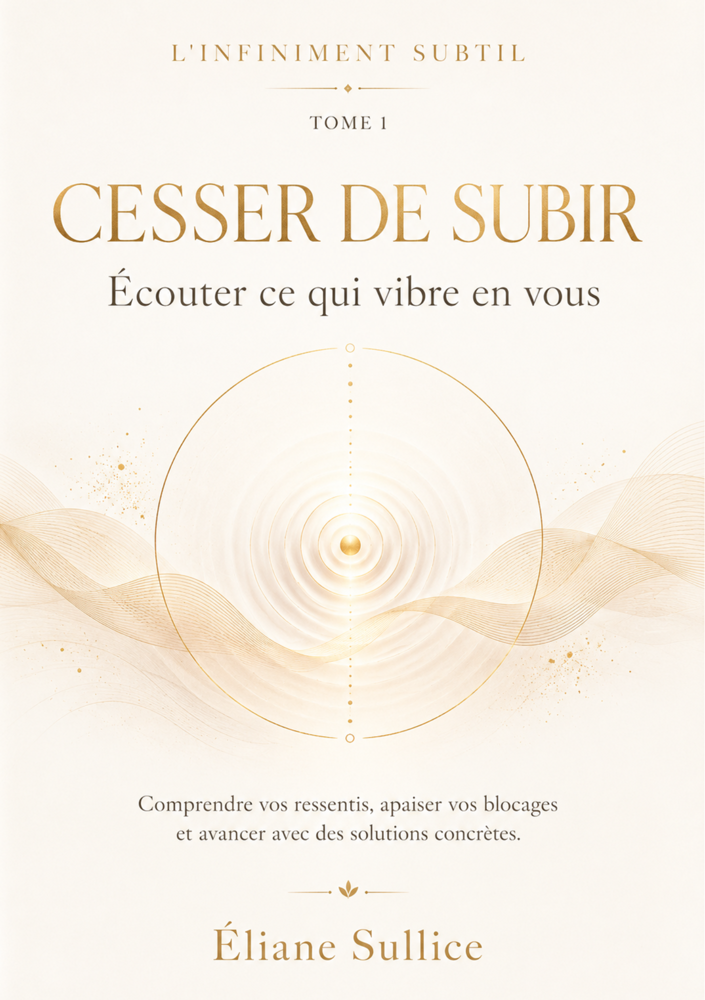 Cesser de subir Tome 1 – Livret de développement personnel par Éliane Sullice – Collection L'Infiniment Subtil